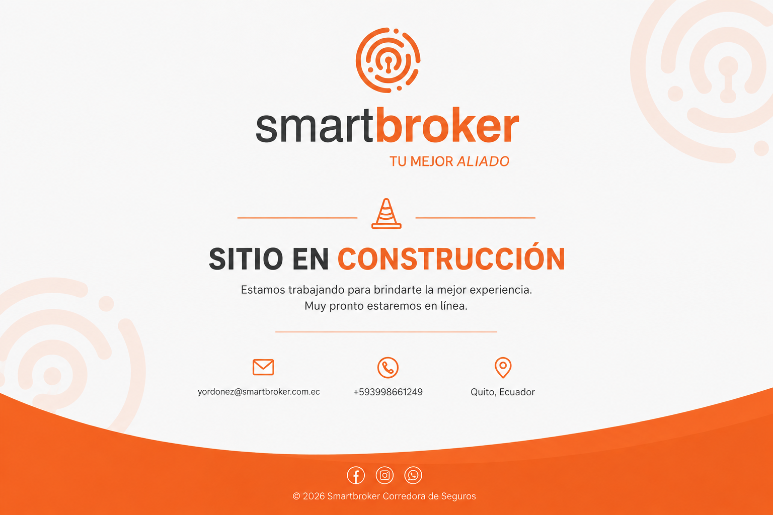 Smartbroker Sitio en Construcción